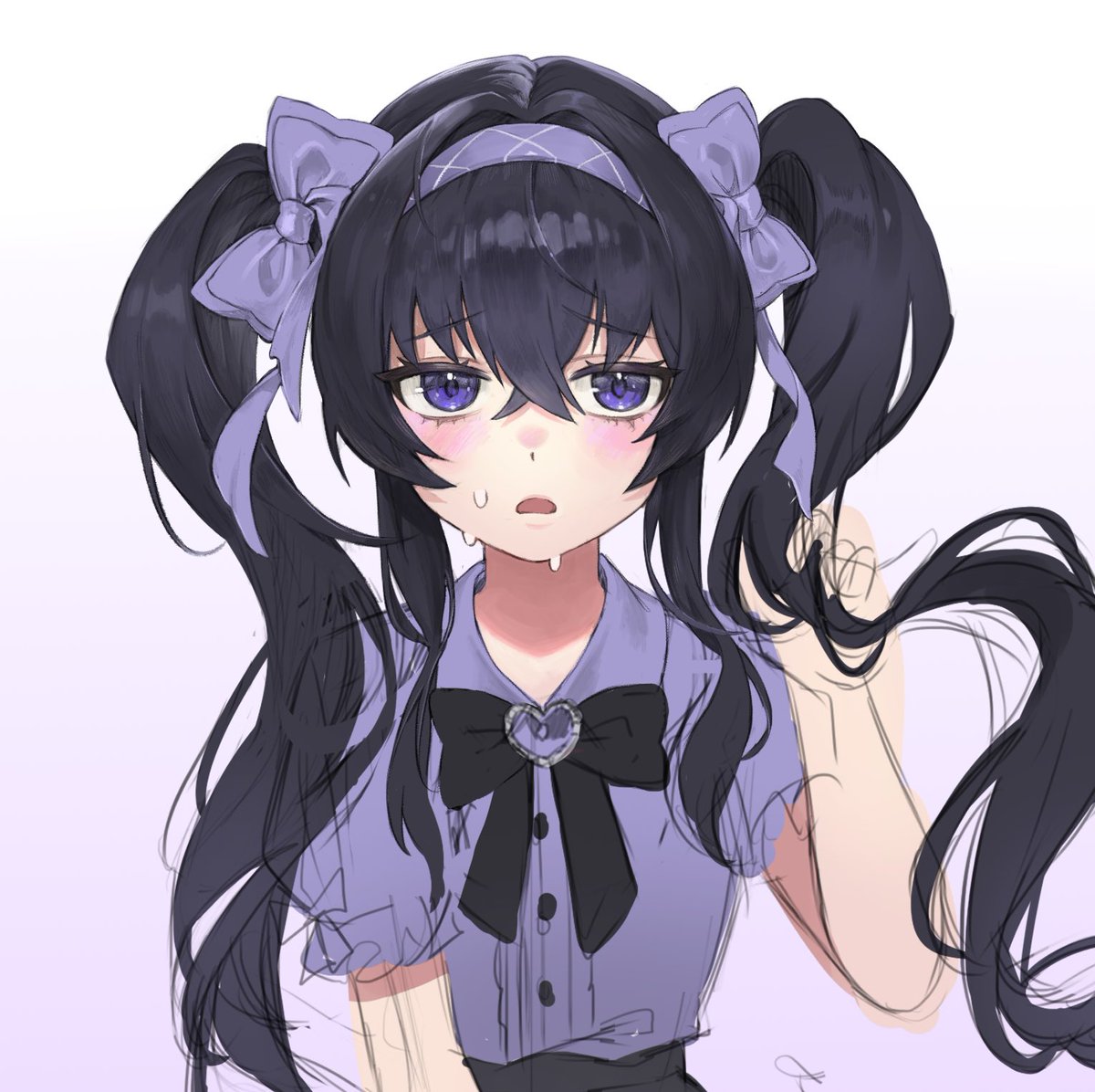 지뢰계 우이 낙서중