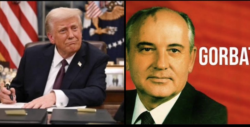 Cartesien243's tweet photo. Tribune libre 96
Donald Trump serait-il un Gorbatchev américain ?
    En 1985, au cœur d’une guerre froide figée depuis des décennies, Mikhaïl Gorbatchev accède au pouvoir à la tête d’une Union soviétique vacillante. Il engage aussitôt un ambitieux programme de réformes articulé autour de deux maîtres-mots devenus historiques : perestroïka (restructuration) et glasnost (transparence). Mus par la volonté de sauver un système à bout de souffle, ces remèdes vont paradoxalement précipiter la chute du malade. En moins de six ans, le glacis soviétique se fissure, le mur de Berlin s’écroule, les républiques s’émancipent, le pacte de Varsovie se dissout, et l’URSS s’efface du concert des nations. Le monde entre alors dans une ère unipolaire dominée sans partage par les USA grisés par leur triomphe et tentés par l’hubris impérial.
    Dans ce nouvel ordre international, Washington s’arroge le droit d’intervenir urbi et orbi, souvent sans mandat onusien, au nom d’un universalisme démocratique parfois cyniquement instrumentalisé. L’invasion de l’Irak en 2003 en est le paroxysme : justifiée par une rhétorique mensongère sur de prétendues armes de destruction massive, elle se solde par l’arrestation de Saddam Hussein, exhibé tel un délinquant de droit commun, puis exécuté sans que l’ombre d’un arsenal prohibé n’ait jamais été retrouvée.
    Quelques années plus tard, en 2011, sous la houlette de N. Sarkozy et avec l’appui logistique des États-Unis, l’OTAN intervient brutalement en Libye. Le régime de Mouammar Kadhafi s’effondre, le Guide est lynché dans des conditions d’une barbarie choquante. Derrière l’argument humanitaire, de nombreuses zones d’ombre subsistent :affaire sentimentale, enjeux énergétiques, ambitions personnelles, règlements de comptes diplomatiques. Le résultat est sans appel :un État failli, un Sahel en flammes, et une communauté internationale sombrant dans le mutisme.
    Aujourd’hui, dans un registre différent mais aux conséquences systémiques comparables, D. Trump ,incarnation flamboyante d’un nationalisme économique et d’un populisme assumé ,semble avoir amorcé une autre forme de rupture : celle de l’hégémonie économique américaine. En érigeant des barrières douanières tous azimuts, il pensait réindustrialiser l’Amérique et protéger ses classes laborieuses. Mais la Chine, pendant que l’ Europe se plaint et tergiverse, loin de se laisser intimider, a répondu avec une célérité stratégique.
    Pékin riposte avec une surtaxation spectaculaire des produits américains, certaines atteignant des sommets de 84 %. Pire encore, la Chine révèle à gde échelle que des marques occidentales de luxe ,Hermès, Dior, Gucci, Versace , sous-traitent leurs productions à des prix dérisoires sur son sol pour les revendre à prix d’or en Occident. L’indignation est virale :les appels au boycott se multiplient, des compagnies chinoises annulent des commandes de Boeing, et les marchés s’enracinent dans la fébrilité. L’empire économique vacille.
    Sur l’échiquier géopolitique, la Russie poursuit son retour en puissance, redessinant les contours d’un monde multipolaire sous un Poutine qui n’a jamais digéré l’ effondrement de l’empire soviétique. Tandis que les États-Unis s’épuisent dans leurs fractures internes et leurs croisades commerciales, la Chine, imperturbable, avance ses pions dans les domaines stratégiques : intelligence artificielle, transition énergétique, routes de la soie numériques.
    Ainsi, en croyant restaurer la grandeur américaine, Donald Trump pourrait bien avoir enclenché une dynamique de repli et de déclin. En prétendant raffermir la domination américaine, il en a révélé les fragilités, tout comme Gorbatchev, en voulant moderniser l’URSS, en avait signé l’acte de décès.
    Alors, Donald Trump serait-il le Gorbatchev américain ? L’homme par qui s’écrit, malgré lui, le crépuscule d’un empire ? L’Histoire, toujours friande d’ironie tragique, pourrait bien faire de lui le déconstructeur involontaire de la Pax Americana.