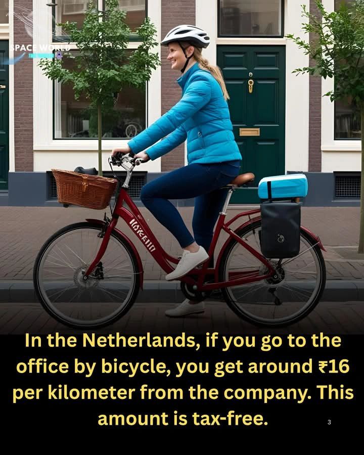 SrikanthKanuri7's tweet image. In Netherlands, employees get ₹16/km tax-free for cycling to work 🚴‍♂️

Imagine if Indian companies did the same.
✅ Fewer cars
✅ Less pollution
✅ Healthier teams
✅ Greener cities
Time to rethink commutes.
Who’s ready to lead the change? 🌱
#CyclingToWork #SustainableIndia #ESG
