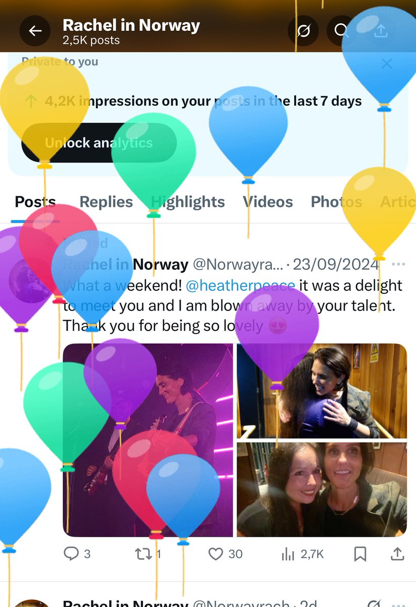 Rachel in Norway tweet media