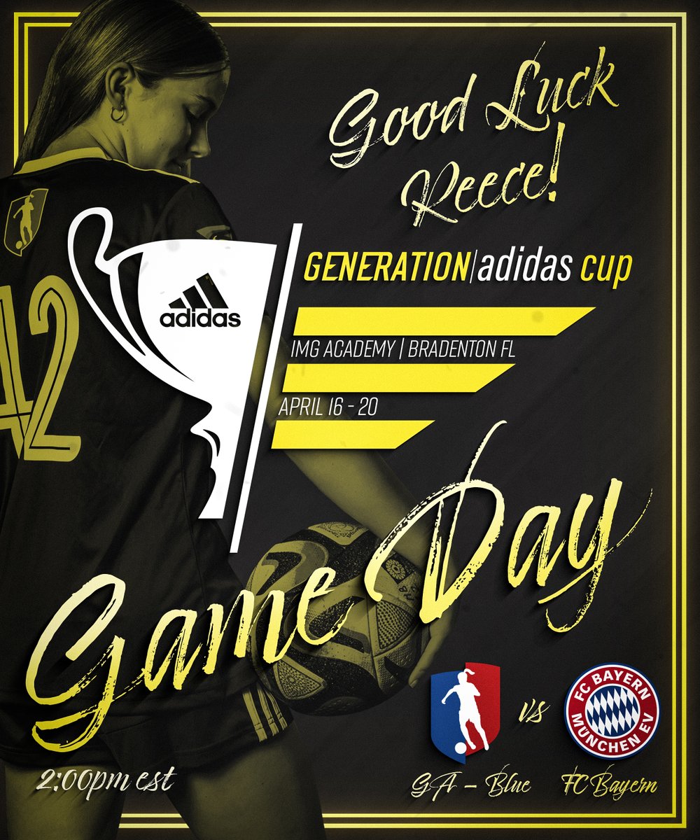 🔥History made.🔥

The Girls Academy debuts at the Generation adidas Cup — and Reece Hoffman is right in the middle of it. 💛⚽

We’re proud to see her represent GA Blue and St. Louis DA on this stage.

Good luck to Vern Croft &amp; GA Red vs Man City!

#DevelopTheLou |