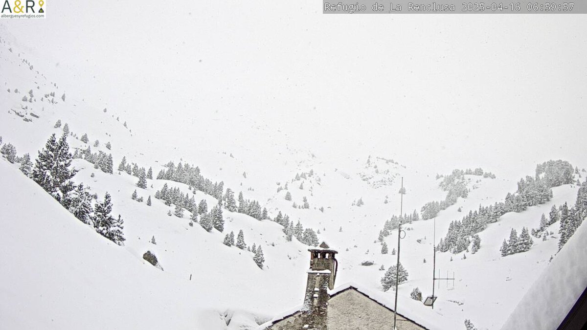 La nieve vuelve a cubrir el Pirineo.