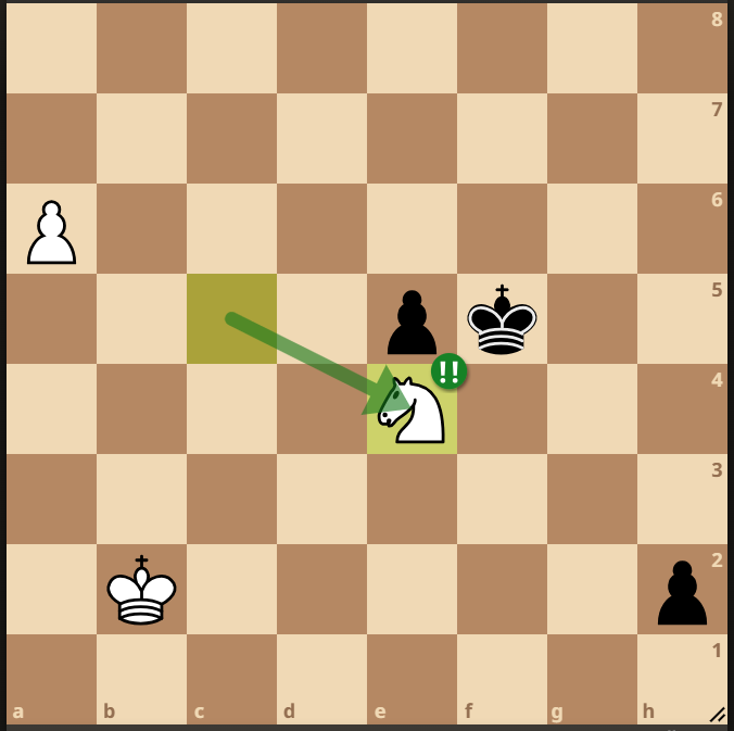GMIgorSmirnov's tweet image. Brilliant Knight Sacrifice, But Why?🤔🤔