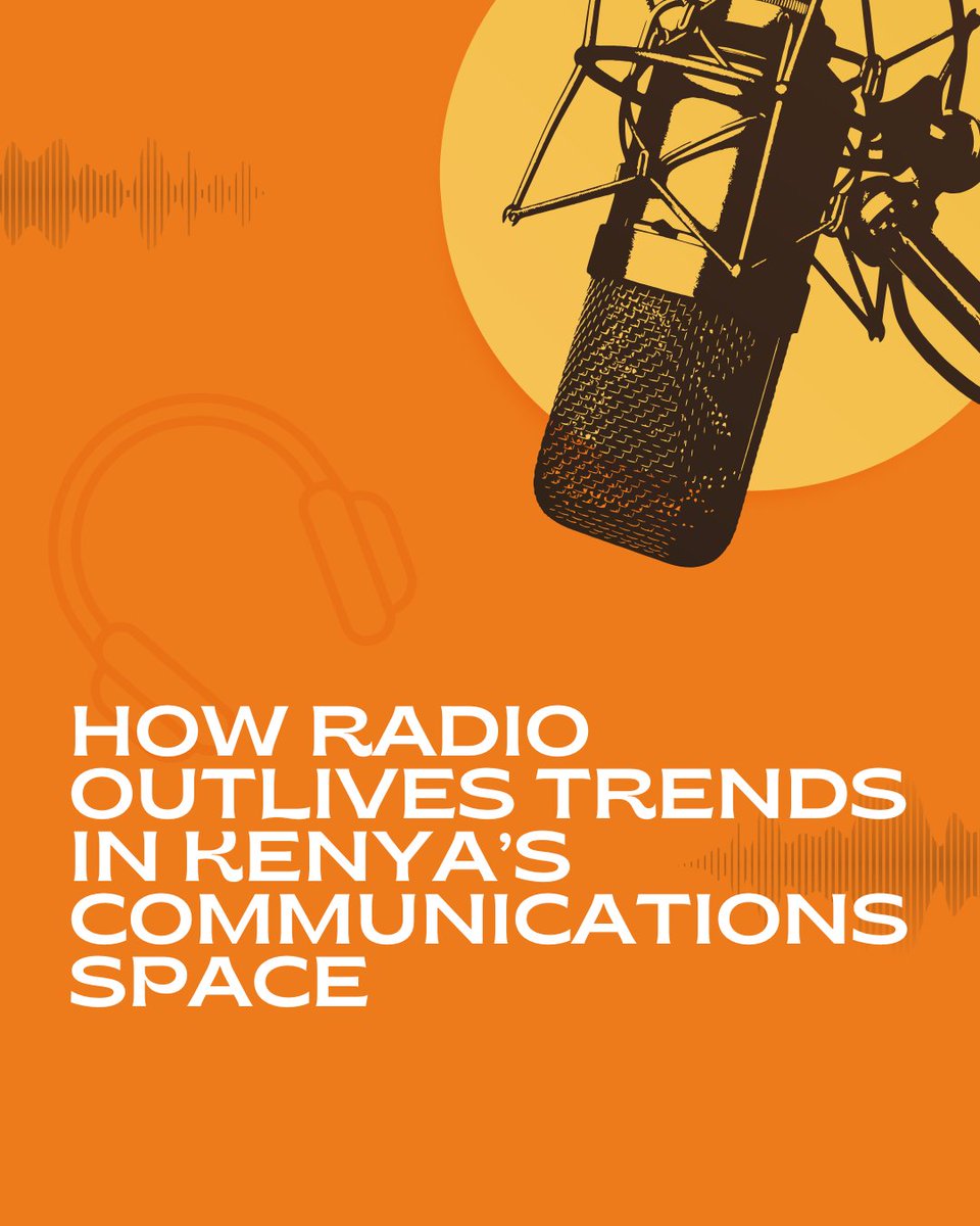 ZezeDigital's tweet photo. In Kenya’s media landscape, radio still dominates with roughly 22 million weekly listeners,especially through trusted vernacular stations. While digital platforms rise, radio’s unique power lies in its deep cultural influence. https://t.co/wwXrUkNj8u