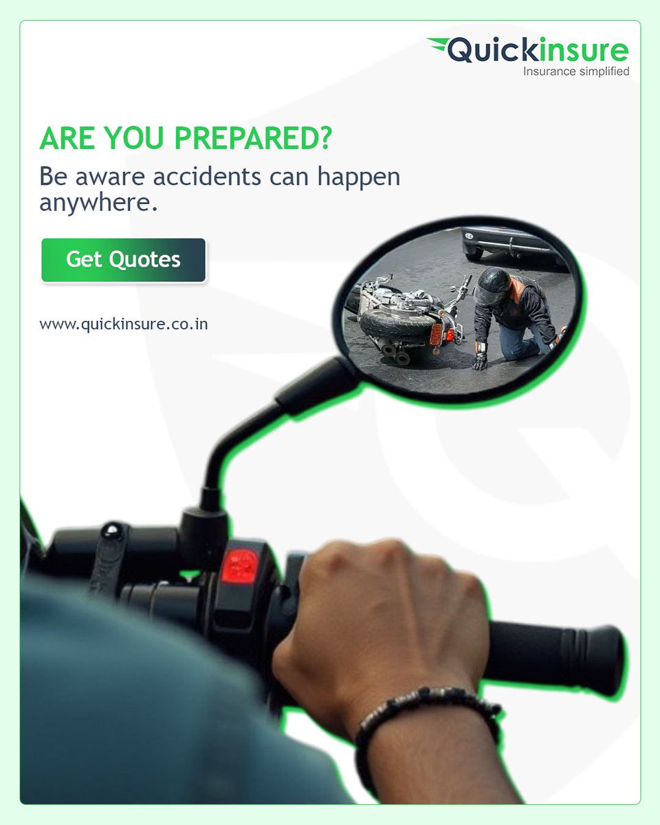 quickinsureInd's tweet image. 𝗥𝗼𝗮𝗱𝘀 𝗔𝗿𝗲 𝗨𝗻𝗽𝗿𝗲𝗱𝗶𝗰𝘁𝗮𝗯𝗹𝗲—𝗬𝗼𝘂𝗿 𝗣𝗿𝗼𝘁𝗲𝗰𝘁𝗶𝗼𝗻 𝗦𝗵𝗼𝘂𝗹𝗱𝗻’𝘁 𝗕𝗲! 🏍️⚡
A minor mishap can lead to major expenses. Stay covered with the best #twowheelerinsurance plan.

👉 Compare &amp;amp; buy now bit.ly/3Cxtaz5
#Insurance #Trending #Quickinsure