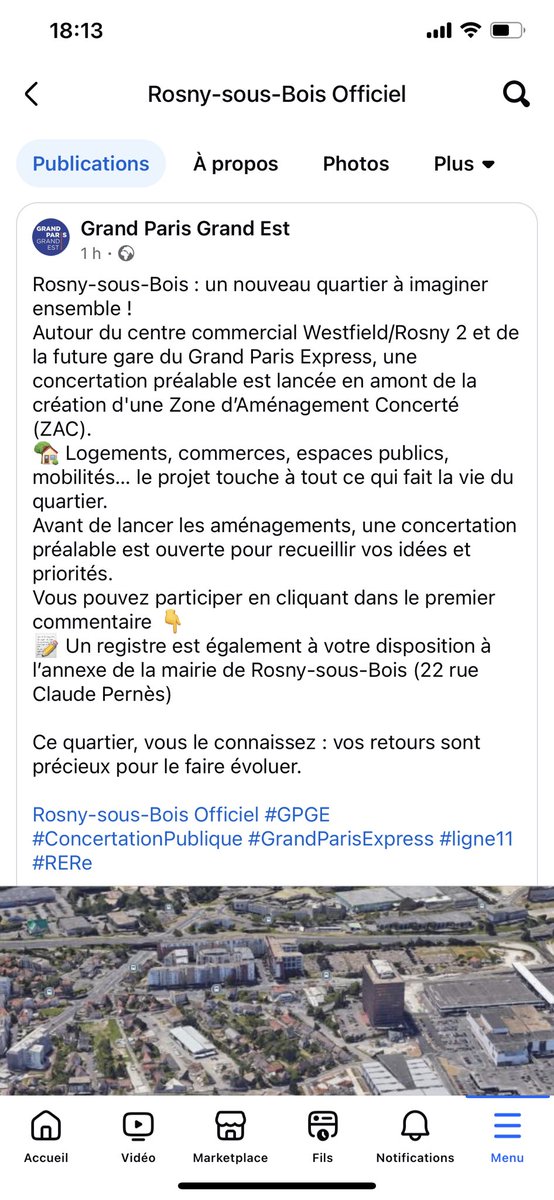 Et dire que monsieur ⁦<a href="/jpfauconnet/">Jean-Paul FAUCONNET</a>⁩ s’est fait élire en 2020 notamment sur le fait de ne pas faire de ZAC sur le quartier Grand Pré . Ah les promesses électorales ⁦<a href="/RosnyOfficiel/">RosnyOfficiel</a>⁩