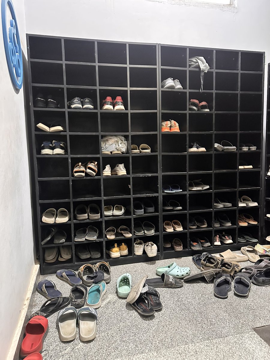 This shoe stand at cult is a daily reminder that deep down…

All Indians are dehati.