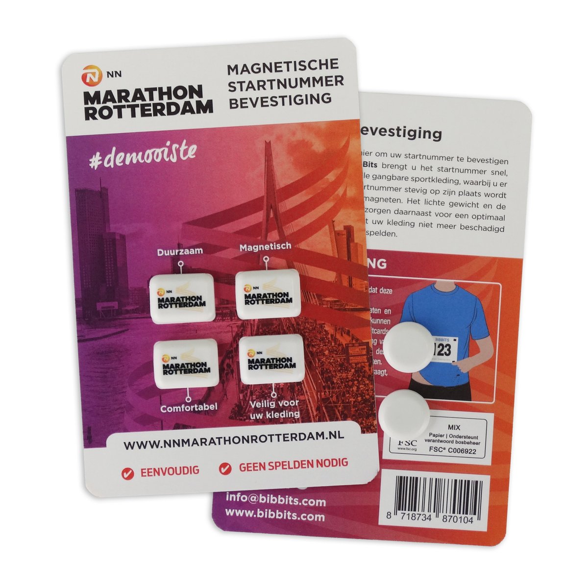 𝐁𝐢𝐛𝐁𝐢𝐭𝐬 𝐬𝐭𝐚𝐫𝐭𝐧𝐮𝐦𝐦𝐞𝐫 𝐦𝐚𝐠𝐧𝐞𝐭𝐞𝐧
Voeg net als de Marathon Rotterdam BibBits startnummer magneten toe aan je inschrijfformulier en verdien een leuke cashback voor je organisatie. In ons blog leggen we in 4⃣ stappen uit hoe het werkt: eventsupplies.nl/nieuws/bibbits…