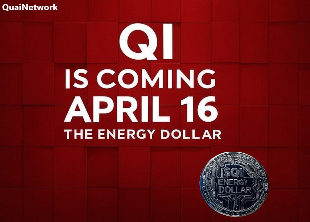 April 16
The ENERGY DOLLAR $Qi will launch today on <a href="/QuaiNetwork/">Quai Network ⚡️💵</a>! ⚡️💵
Get ready to experience the world’s FIRST energy-backed stablecoin like never before!  
Your Journey to Financial Freedom Starts Now:  
➡️Download the <a href="/PelagusWallet/">Pelagus Wallet ⛵</a>  and gear up!  

➡️Get $QUAI on these