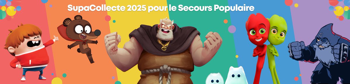 Supamonks (@supamonks) on Twitter photo Since 2022 Supamonks collects donations for the <a href="/SecoursPop/">Secours populaire</a> in teams. For this SupaCollecte 2025, who between Bernard (Jobs), Pompon Little Bear, Supermoine, Pouet & Tut-tut (Mellows), Frutti & Veggi, or Karl (Absolum) will gather the most contributions to help those in need ? ✨ Since 2022 Supamonks collects donations for the <a href="/SecoursPop/">Secours populaire</a> in teams. For this SupaCollecte 2025, who between Bernard (Jobs), Pompon Little Bear, Supermoine, Pouet & Tut-tut (Mellows), Frutti & Veggi, or Karl (Absolum) will gather the most contributions to help those in need ? ✨