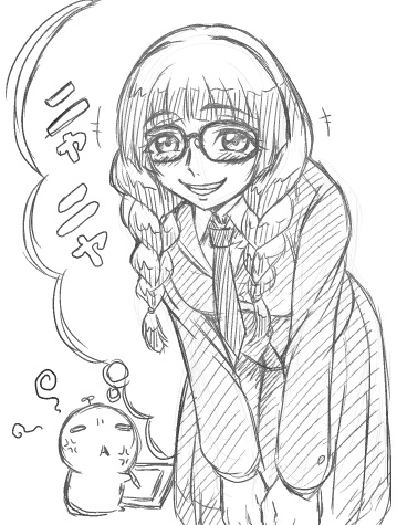 頭の中でキャラが俯いて三角座りしてたら何も進まない
直立二足歩行しだしたら描ける
今中腰でニヤニヤしながらこっち見てる
これはプロットから離れ分岐が増えどうとでも転ぶ状況 