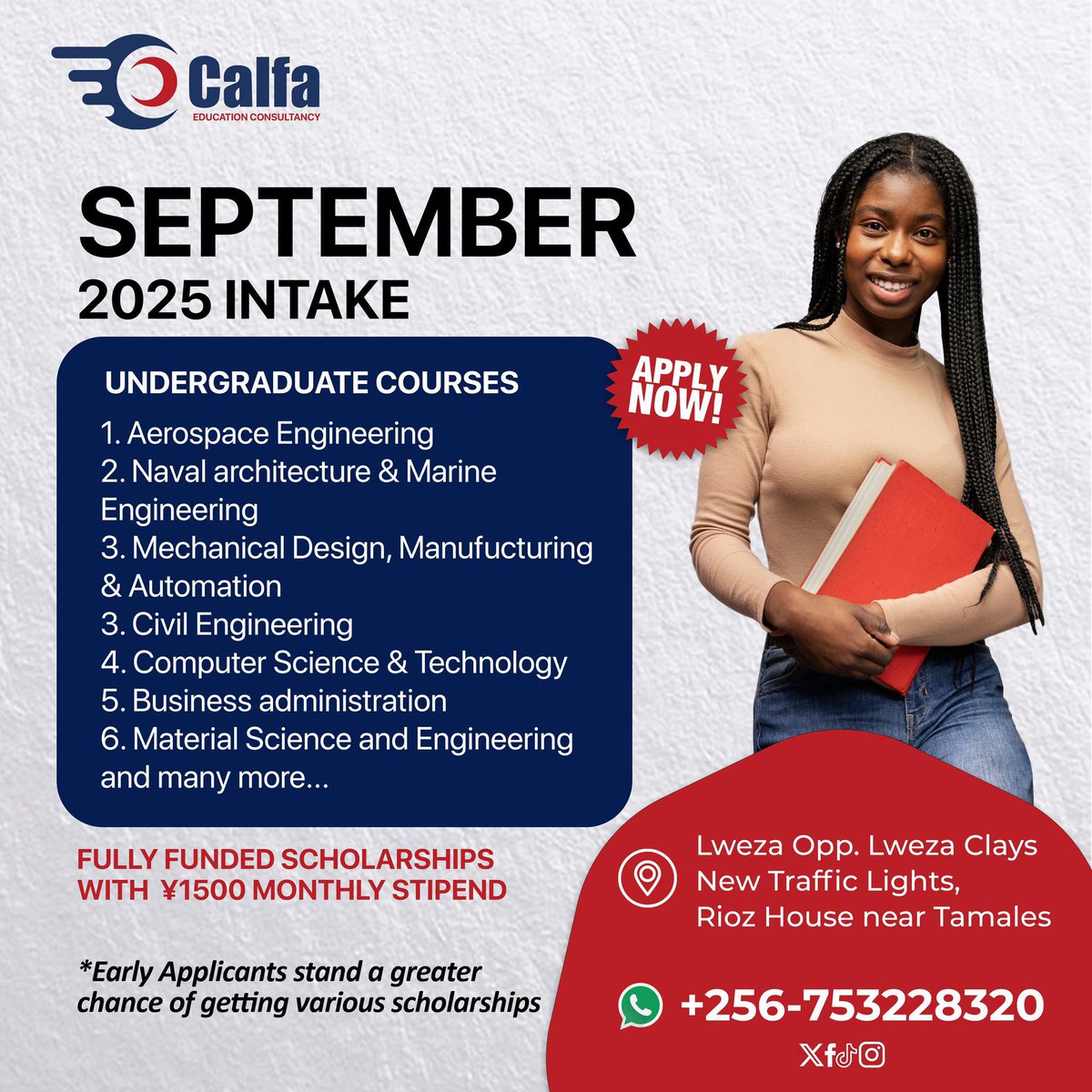 Our undergraduate courses are an intimate resolution of your greatest aspirations. Tailored and effective for your career. @calfaedu we have what it takes to make your dream a reality.