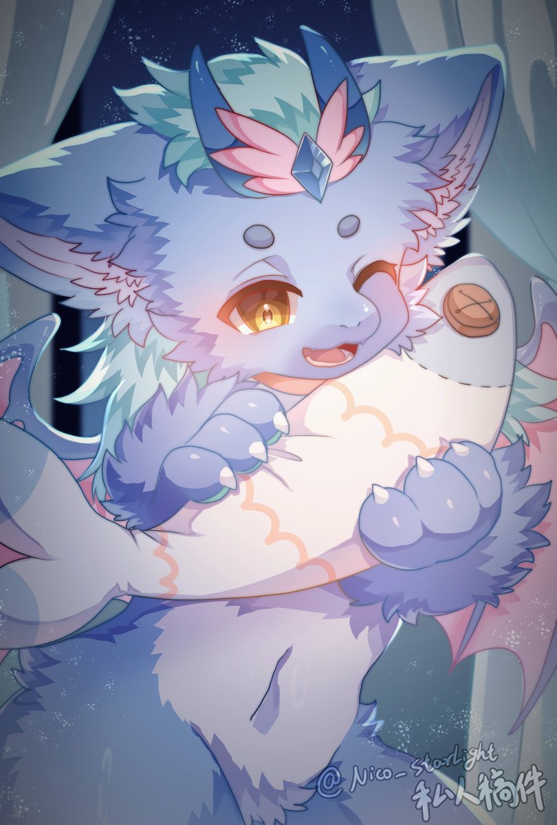 摸鱼鱼~
#furry #furryartwork #kemono