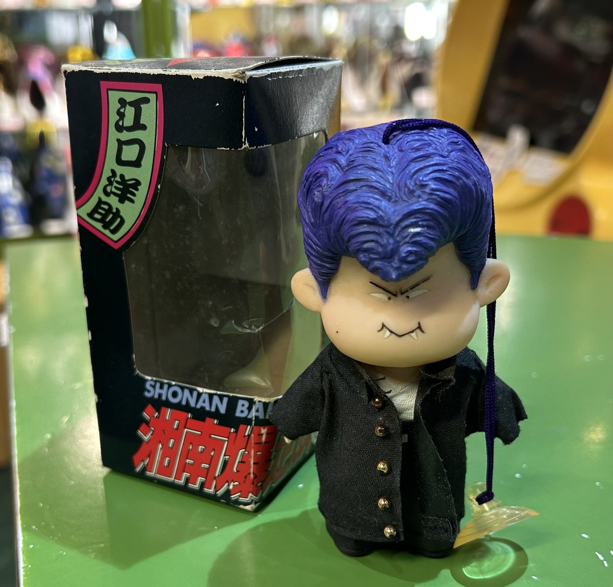 アオシマ 湘南爆走族 江口洋助 ソフビもブッこみやっ!!ギャグ顔の造形