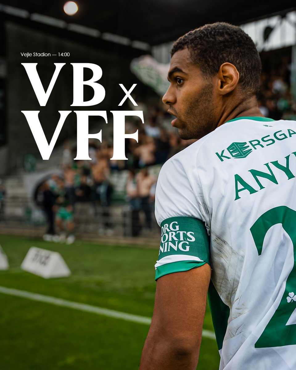 viborgff's tweet photo. 𝐊𝐚𝐦𝐩𝐝𝐚𝐠 i Vejle, hvor vi jagter fem på stribe. ⚪🟢

#VBVFF https://t.co/LLY7fZDahT