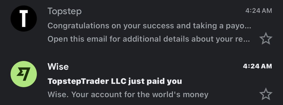 TOPSTEP pays out super fast 😊💖

Thanks <a href="/TopstepTV/">TopstepTV</a> <a href="/Topstep/">Topstep</a>