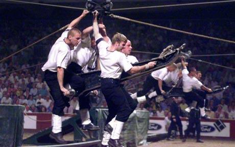 On This Day RN (@onthisdayrn) on Twitter photo #OnThisDay 1999 the last <a href="/RoyalNavy/">Royal Navy</a> Command Field Gun competition took place at the final Royal Tournament at #earlscourt The winners were <a href="/HMNBDevonport/">HMNB Devonport</a> A much reduced version of the sport is still run <a href="/HMS_Collingwood/">HMS Collingwood</a> as the annual <a href="/RNRMC/">Royal Navy & Royal Marines Charity</a>
Trophy. #OnThisDay 1999 the last <a href="/RoyalNavy/">Royal Navy</a> Command Field Gun competition took place at the final Royal Tournament at #earlscourt The winners were <a href="/HMNBDevonport/">HMNB Devonport</a> A much reduced version of the sport is still run <a href="/HMS_Collingwood/">HMS Collingwood</a> as the annual <a href="/RNRMC/">Royal Navy & Royal Marines Charity</a>
Trophy.