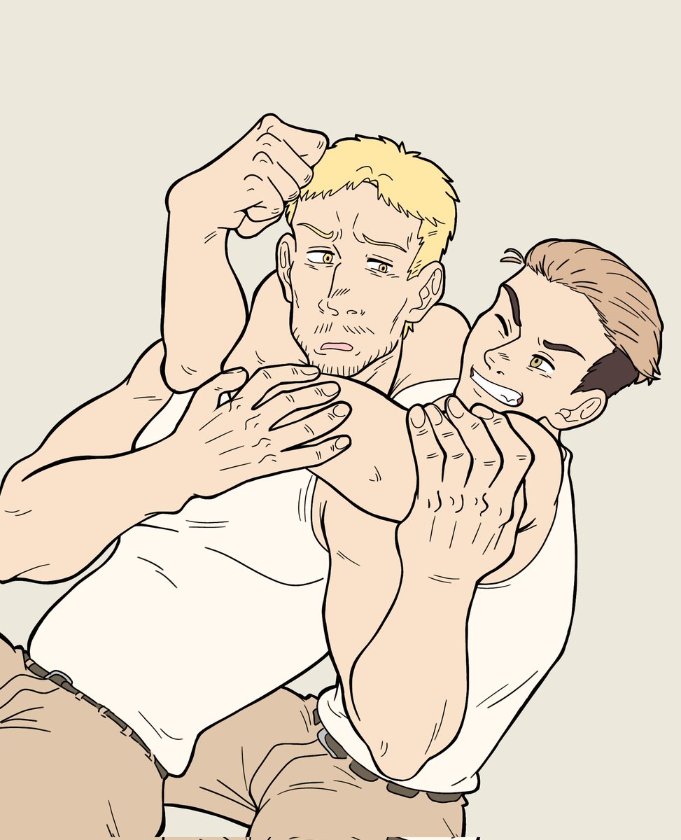 Un ship que también me gusta 
#gallirei 
#reinerbraun #porcogalliard