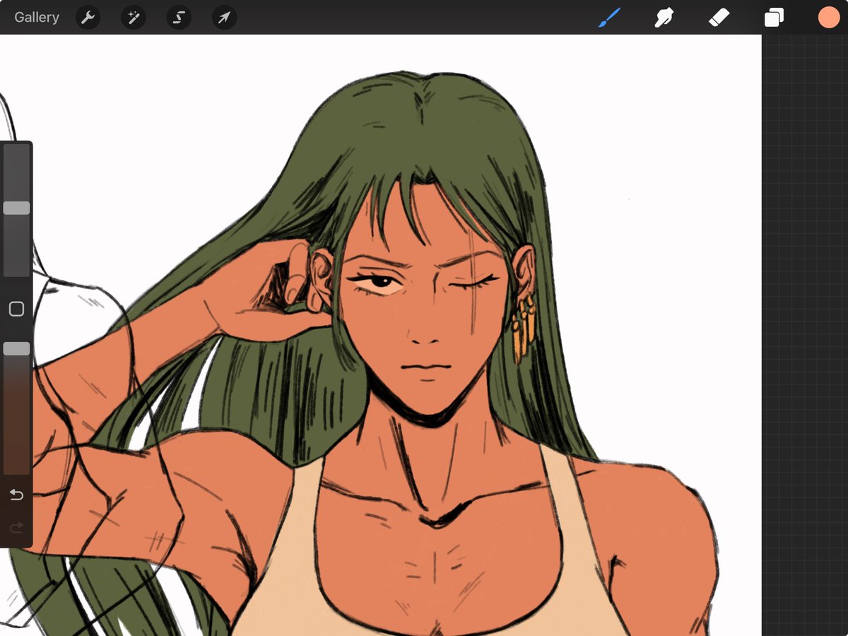 bageltopia's tweet photo. wip, she returns https://t.co/pAz68VwkkB