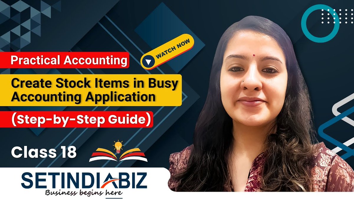 setindiabiz's tweet image. Unsure of creating stock items in Busy Software?

Delving into creating stock items in Busy can help

Learn in detail👉zurl.co/4uiQR

Explore our Courses👉 zurl.co/mn455

#howtoaddstockitemsinbusy #addstockitems #onlinetutorial #setindiabiz #setindiabizacademy
