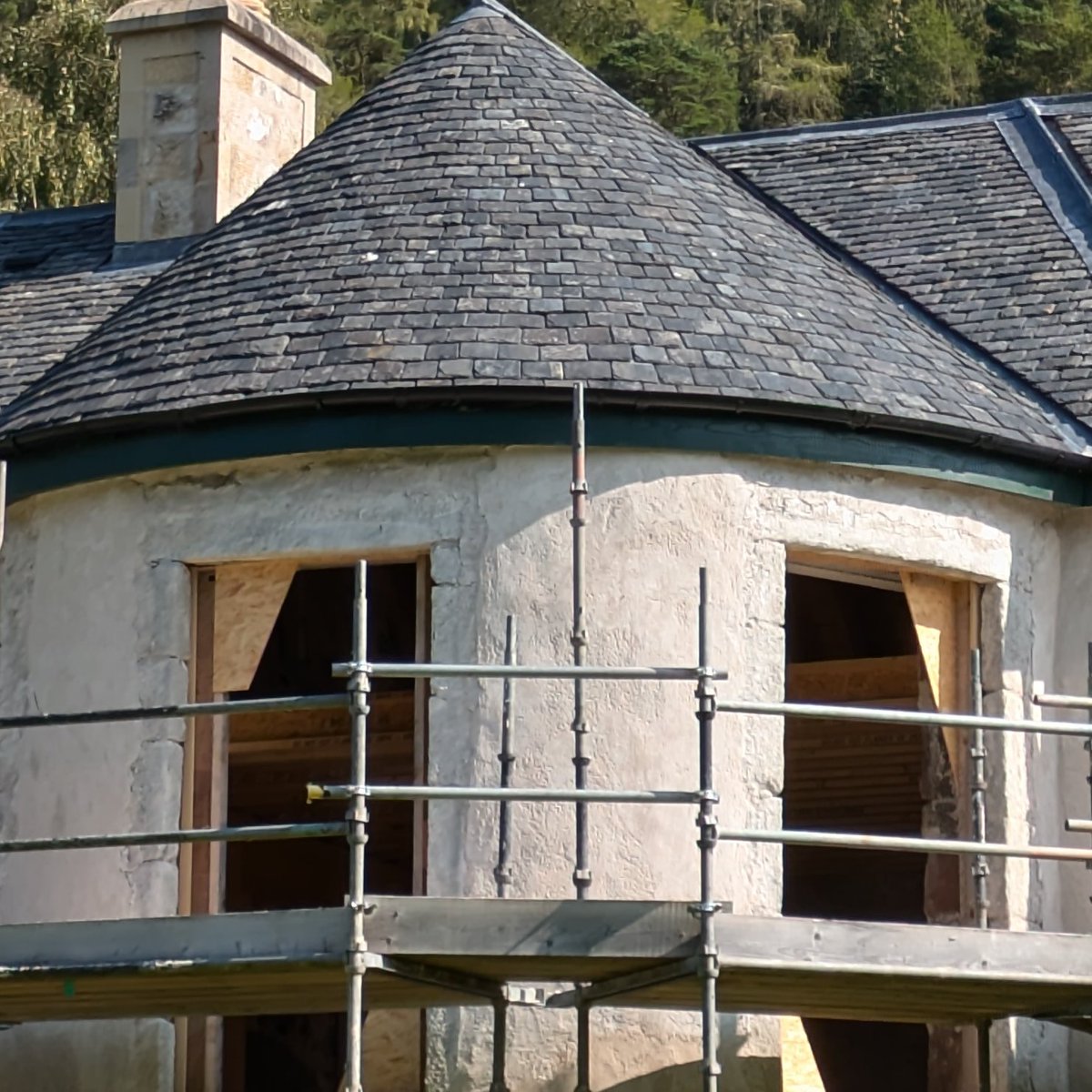 This historic Highland home was  140 years old when a new owner made adaptations to practice his beliefs.

Do you recognise our #WindowsOnWednesday?

With @heritagefunduk support The house and grounds are being restored as a resource to be shared by the community.