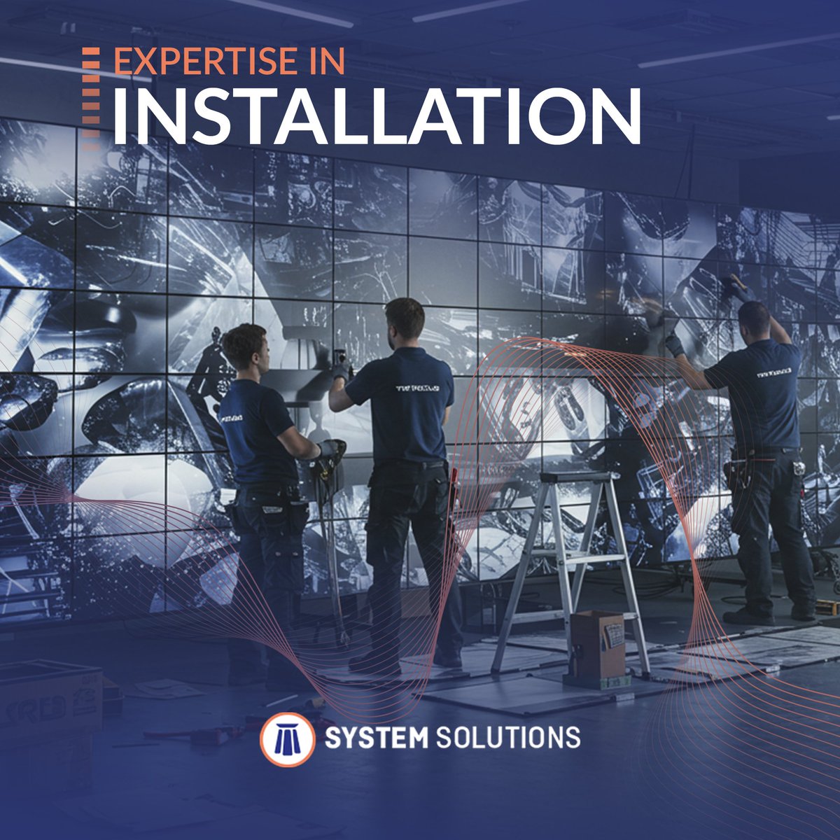 Expertise in Installation 

Seamless, precise, &amp; professional - System Solutions brings expertise to every LED display installation. Our skilled team ensures a flawless setup, delivering high-performance visuals.

info@systemsolutions.co.za

#SystemSolutions #AudioVisual