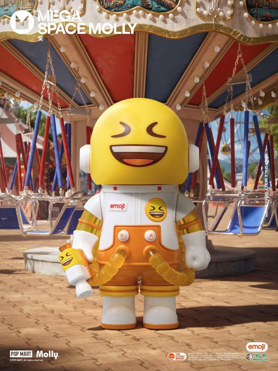Arttoyonlineth's tweet photo. 𝗖𝗼𝗺𝗶𝗻𝗴 𝘀𝗼𝗼𝗻…
Mega Space Molly x Emoji Series
เลือกชมสินค้าอื่นๆของ 𝗣𝗢𝗣 𝗠𝗔𝗥𝗧 ได้ทาง
🔵 https://t.co/0EnuDnT5UG
🟠 https://t.co/EBB14DL8az
#popmart #POPMATTH #POPMARTTHAILAND #MOLLY #MOLLYSPACE https://t.co/P1MAhku4RF