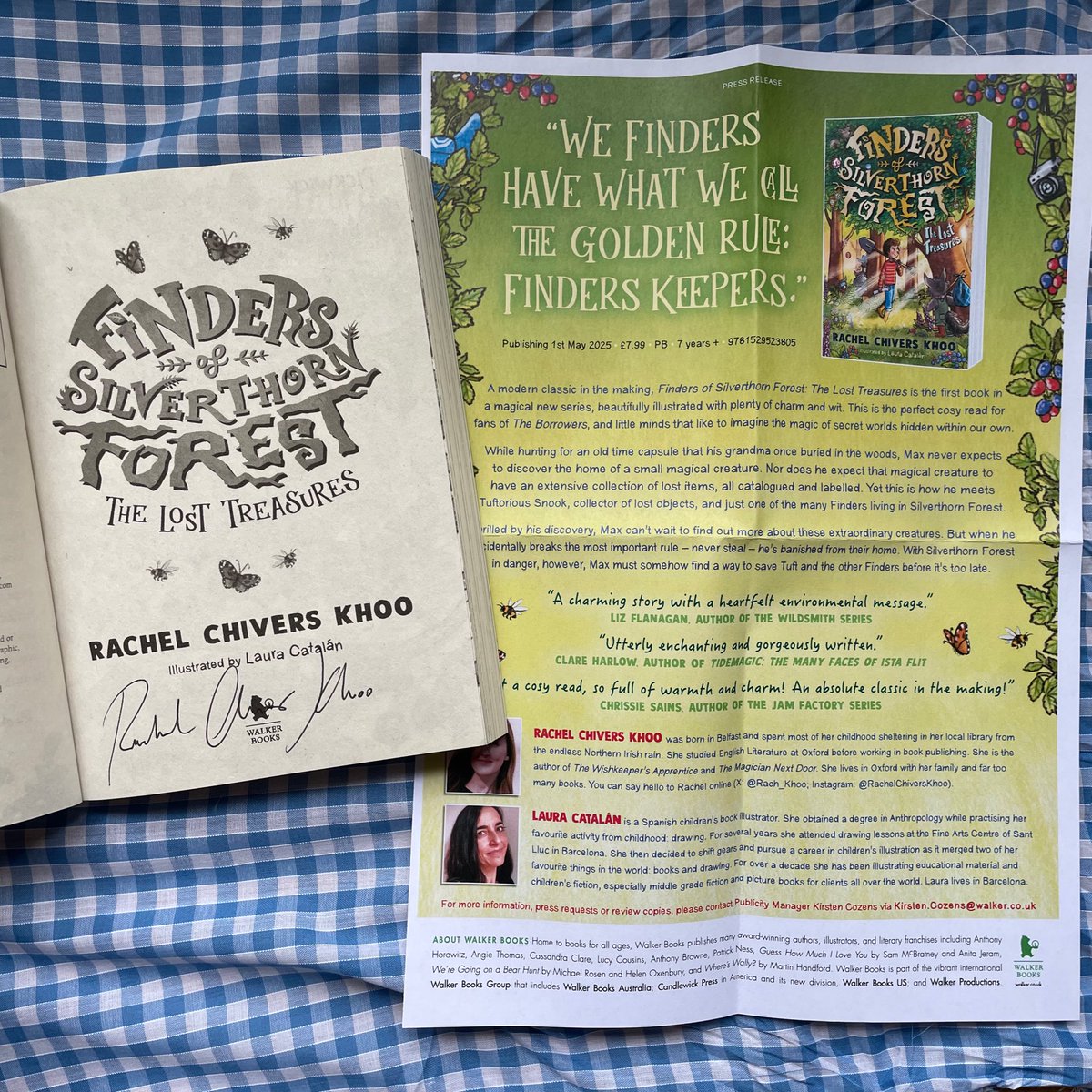 Jacqui Sydney 📕 (@jacquis21) on Twitter photo Very excited to receive this box of loveliness which includes a signed proof copy of Finders of Silverthorn Forest: The Lost Treasures by <a href="/Rach_Khoo/">Rachel Chivers Khoo✨📚 The Magician Next Door</a>, illustrated by Laura Catalán. Out 01/05 for 7+ readers, enormous thanks go to <a href="/WalkerBooksUK/">Walker Books</a> 🌳 Very excited to receive this box of loveliness which includes a signed proof copy of Finders of Silverthorn Forest: The Lost Treasures by <a href="/Rach_Khoo/">Rachel Chivers Khoo✨📚 The Magician Next Door</a>, illustrated by Laura Catalán. Out 01/05 for 7+ readers, enormous thanks go to <a href="/WalkerBooksUK/">Walker Books</a> 🌳