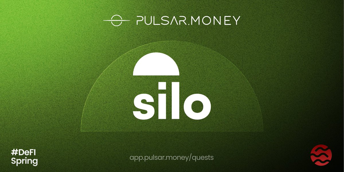 Quests Spotlight: <a href="/Silo_Stake/">Silo</a>

Silo brings MEV-boosted liquid staking to <a href="/SeiNetwork/">Sei</a> - combining passive yield with full flexibility.

@PulsarFren send 10 SEI to 40 reactions on Sei

Stake SEI. Stay liquid. Earn more - Simple. Powerful. Built for on-chain users.

Explore below 👇