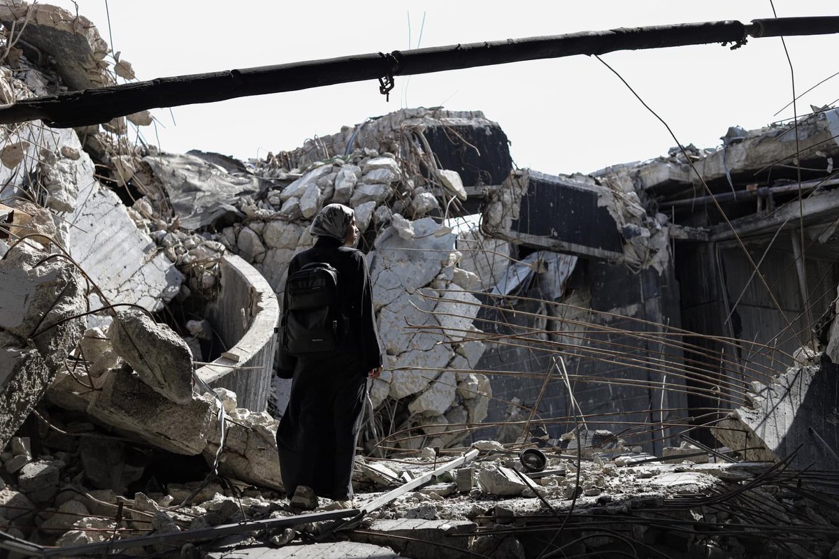 Don’t worry about me — the thing I’m best at is laughing.
And don’t be scared, I’m strong and can handle myself. What matters is that you stay alive and leave Gaza for the world.

This is what my friend Fatima told me before she was martyred this morning in an airstrike