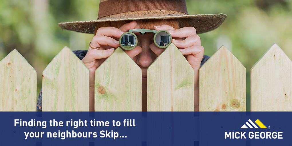 👀 We’ve all been tempted to fill the neighbours Skip when they’re not looking... 

👐 But our low prices mean you don’t have to!

✅ Book online today - mickgeorge.co.uk/product-catego…
