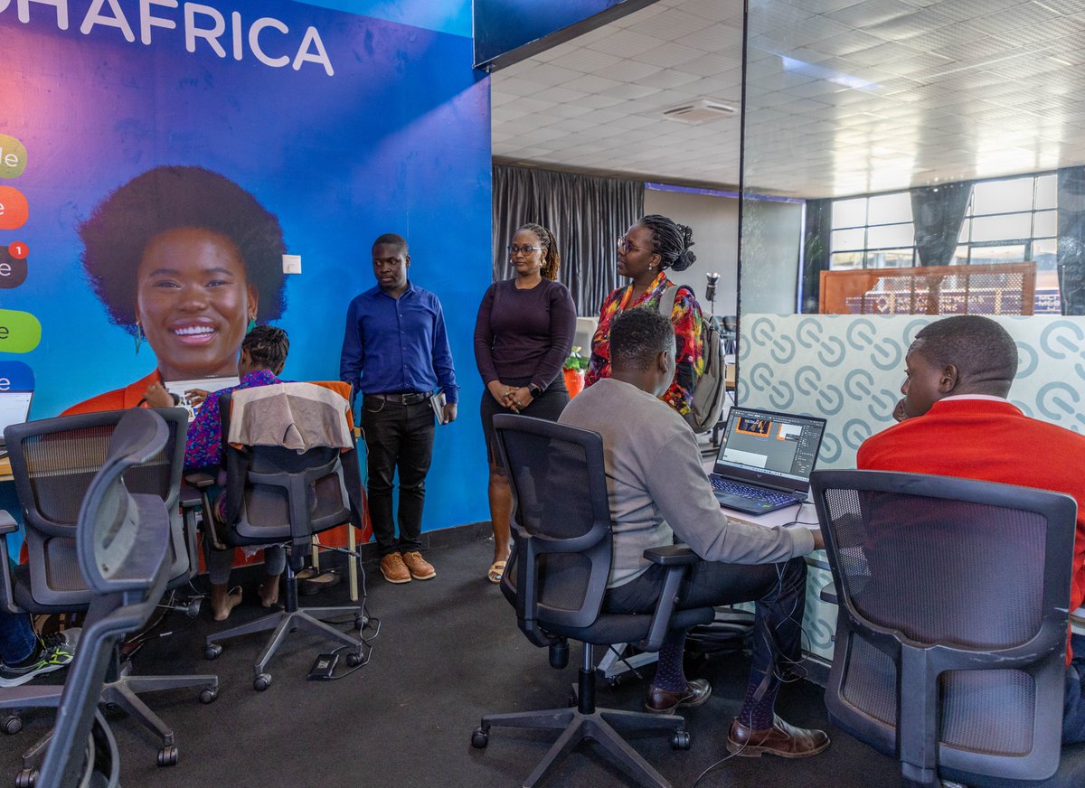 NaLaw Foundation Limited (@nalaw256) on Twitter photo Today,we welcomed a representative from <a href="/UNODC_EA/">UNODC Eastern Africa</a> at <a href="/mcimediahub/">MCI Media Hub</a>,where we are proudly housed as one of the media innovators, for a follow-up visit on the support they provided to us.
Their equipment support has helped us make legal information more accessible to young people. Today,we welcomed a representative from <a href="/UNODC_EA/">UNODC Eastern Africa</a> at <a href="/mcimediahub/">MCI Media Hub</a>,where we are proudly housed as one of the media innovators, for a follow-up visit on the support they provided to us.
Their equipment support has helped us make legal information more accessible to young people.