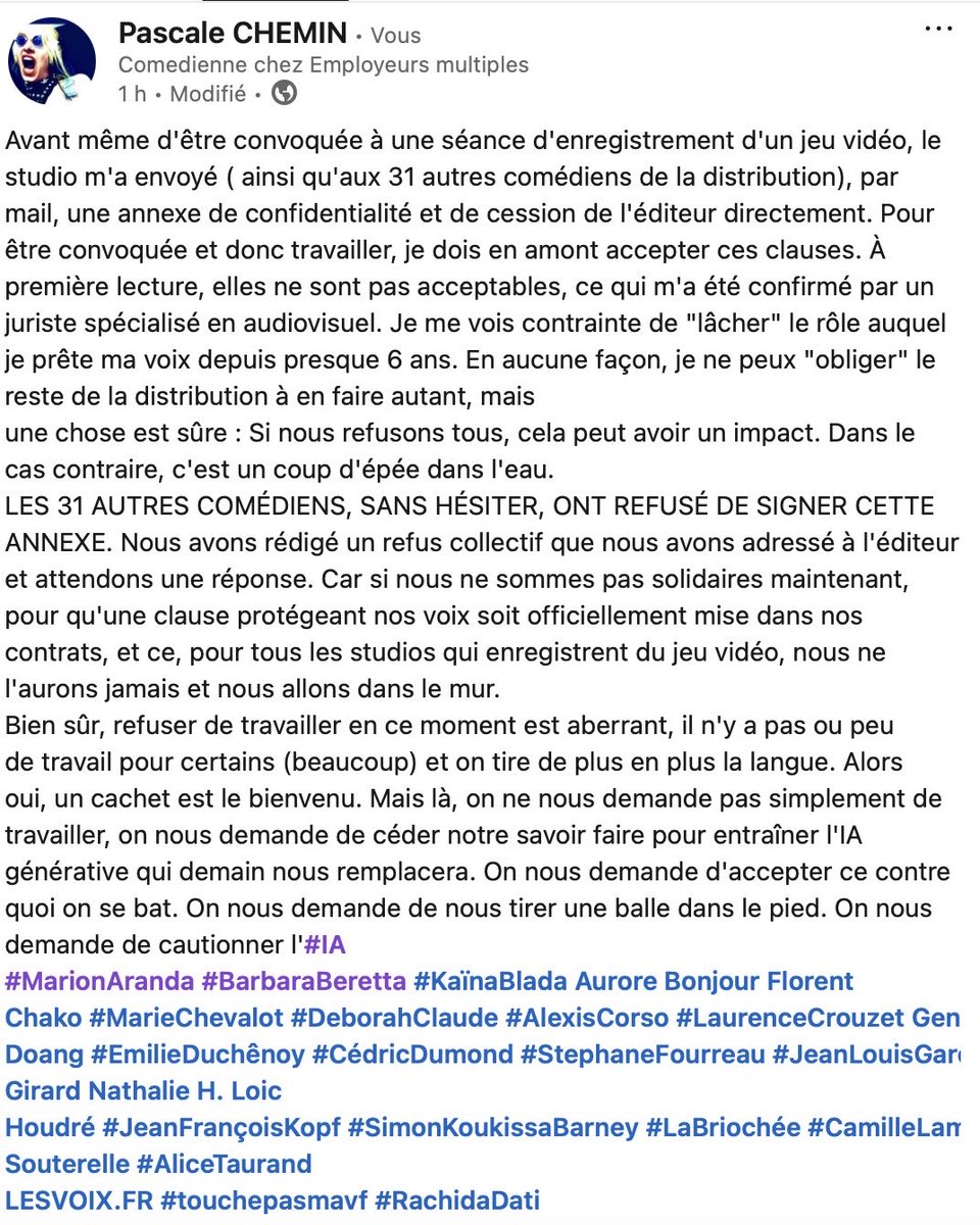 Sans réponse aucune de l'éditeur, malgré nos relances, la rumeur comme quoi il se serait tourné vers 🇪🇸 pour enregistrer cette VF commence à tourner. Vous en pensez quoi la communauté ? Je reste polie, mais si cela se confirme, je me permettrai d'être Egalement Abjecte envers lui