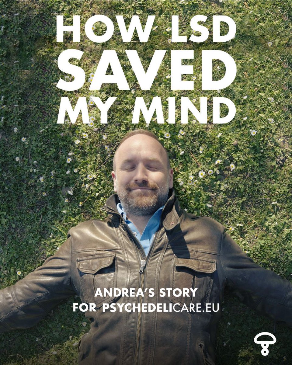 In 2019, Andrea Siclari was diagnosed with stage 4 colon cancer. Alongside medical treatments, he participated in a LSD-assisted therapy within a clinical trial programme to address his deep anxiety. 

Watch his🇨🇭story now:  youtu.be/GgUfkg-h1UY and sign the 🇪🇺 Initiative