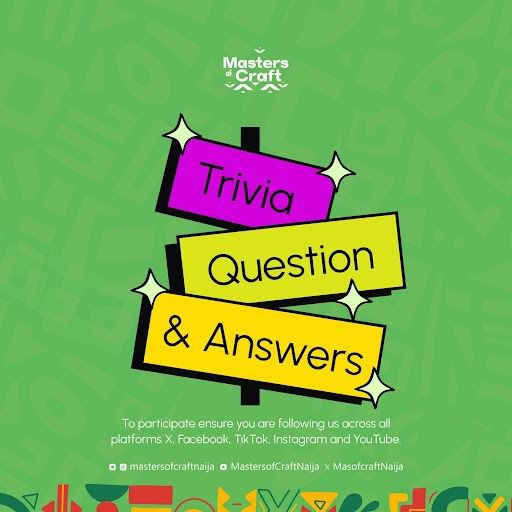 MasofcraftNaija's tweet photo. Who's Excited for another Q &amp;A session.
Drop a "READY" in the comments, and let's get started! 

#mastersofcraft #MOCNaija #Giveawaytime #letsgo #Rufai​ #Abati​ #BellaShmurda​ #OriyomiHamzat​ #Coalition​ #ElNino​ #Obasanjo​ #SportsConferenceWithSooj​ #SoojXBusinessDayNG​ #Rwanda https://t.co/psBPVqG1zx