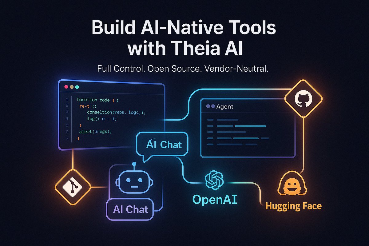 🔧🚀 New video drop about Theia AI!

Build AI-native tools with full control using Theia AI — open source, flexible, vendor-neutral.

Watch the AI-Powered Theia IDE in action 👇

👉 eclipsesource.com/blogs/2025/04/…

#eclipsetheia #theiaide #theiai #eclipseclouddevtools #opensource #LLM