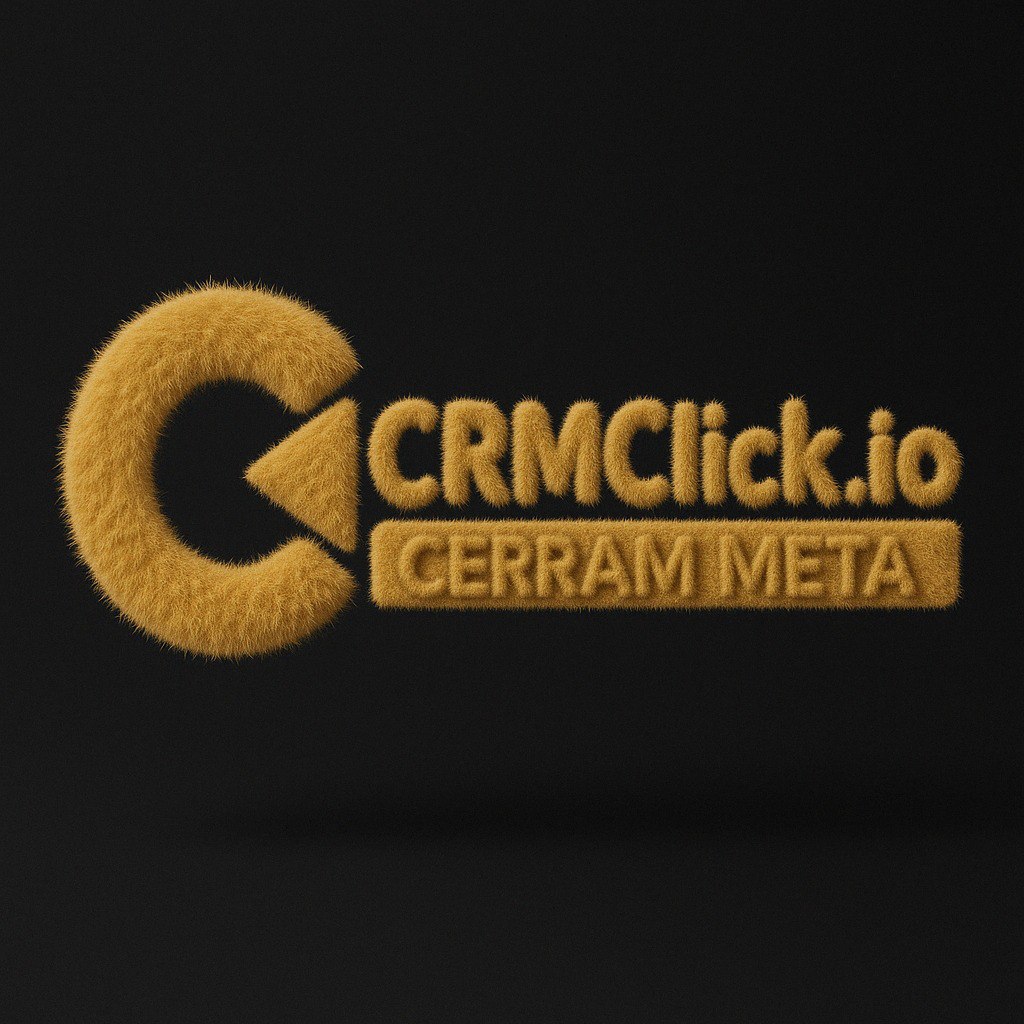 你见过毛绒绒的CRMClick logo 吗？💯