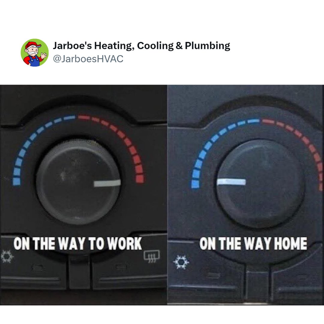 JarboesHVAC's tweet image. Every day… ❄️🔥

#midwestproblems