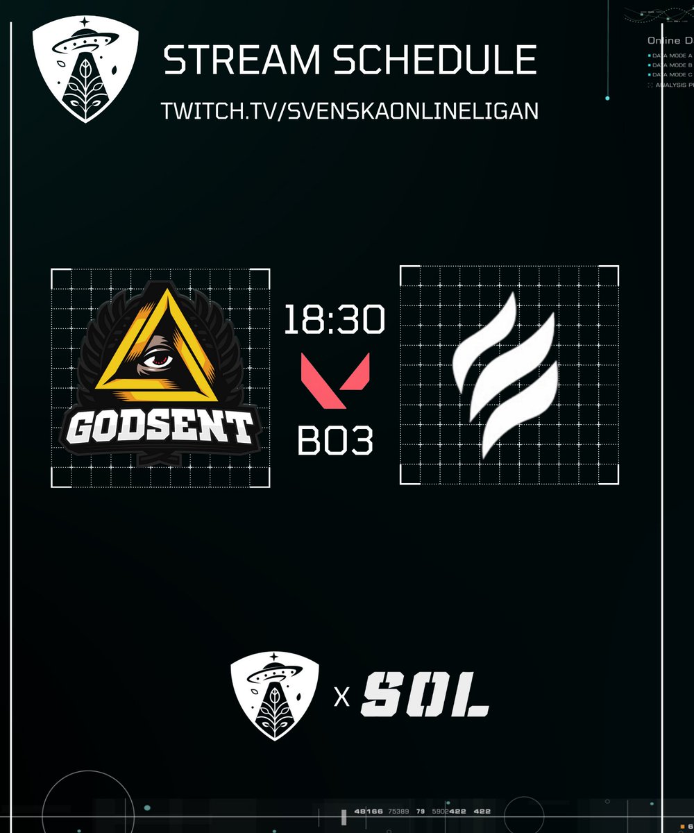 📺STREAM SCHEDULE

Our species have spoken, and SOL is listening... it’s takeover time again! 👽

Will the ancient gods break free from the pyramids, or will the gamblers walk away with the ultimate jackpot?

Only one way to find out🛸
🟣twitch.tv/svenskaonlinel…
🎙️ <a href="/itsWea_/">Wea</a>  &amp;