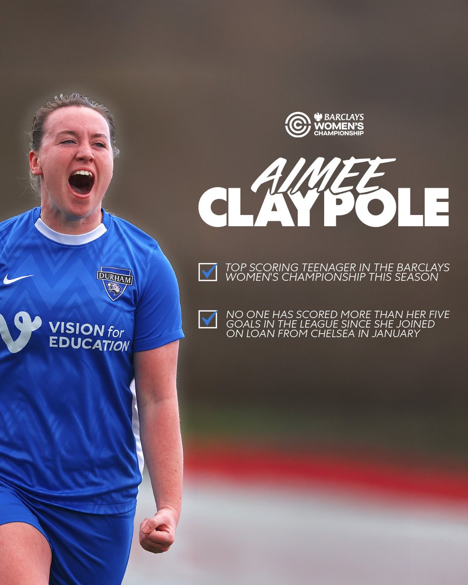 Rising Star 🌟

#BarclaysWC <a href="/DurhamWFC/">Durham Women FC</a>