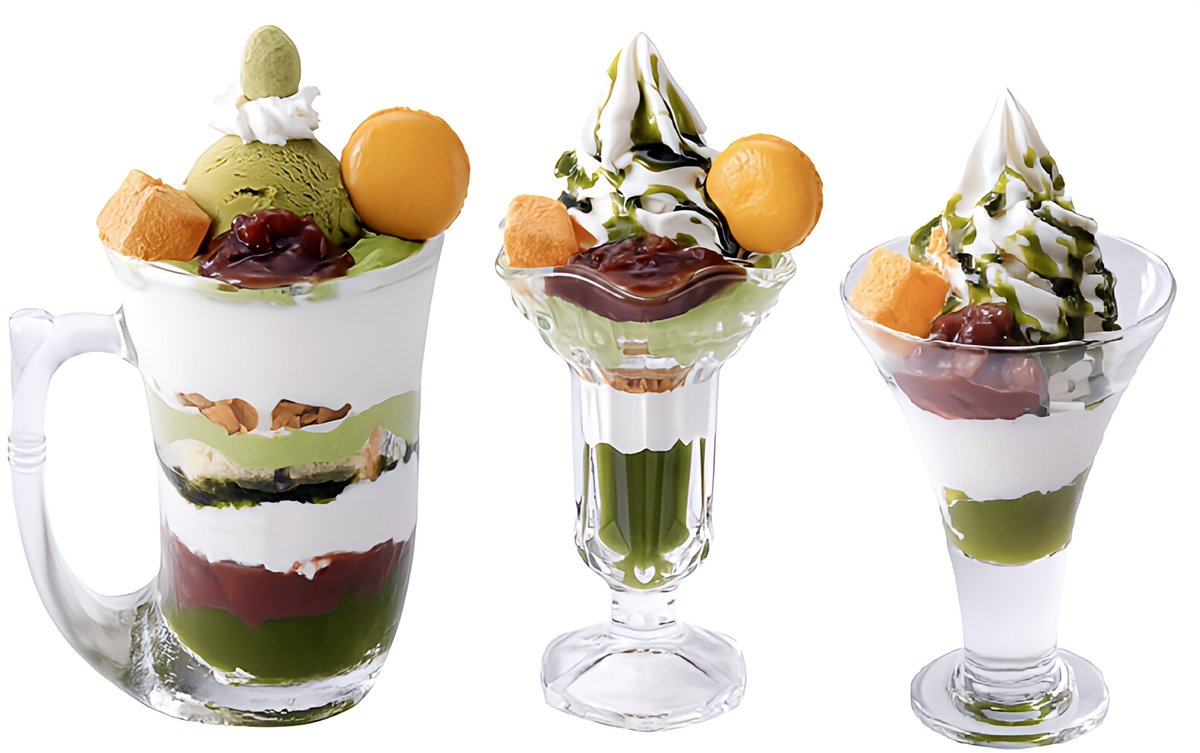 ４月２３日よりびっくりドンキーから、北海道ソフトクリームと抹茶をかけ合わせた「ジョッキパフェ（抹茶） 」や「抹茶パフェ」、「抹茶サンデー」、「抹茶シフォン」の抹茶スイーツ4種が新発売されます✨
sweetroad5.com/news/20078/