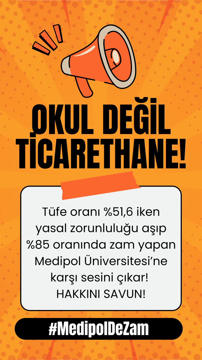 FeritAktakka's tweet photo. @serakadigil #MedipolDeZam https://t.co/Cvk85TDfug