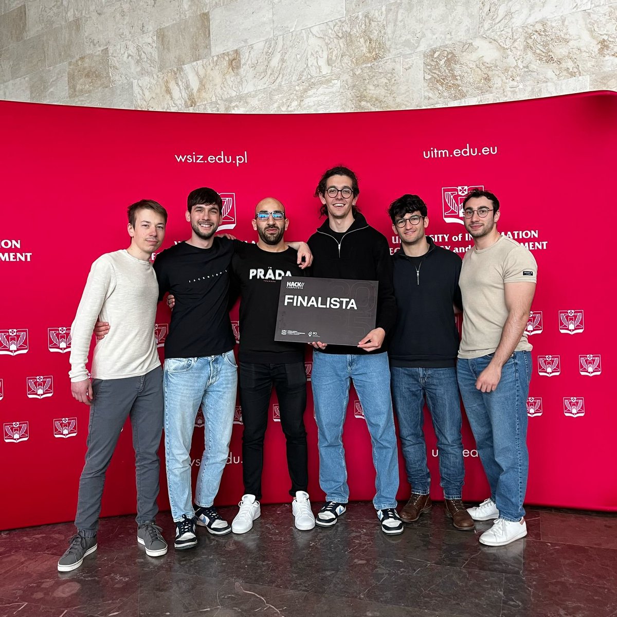 UnivPM (@univpolimarche) on Twitter photo Il team di studenti UNIVPM si รจ aggiudicato il secondo posto allโHackCarpathia, svoltosi in Polonia dal 12 al 14 aprile. Una vera e propria maratona digitale, la prima concreta iniziativa realizzata nell'ambito della neonata <a href="/sunrisealliance/">Sunrise Alliance</a> Il team di studenti UNIVPM si รจ aggiudicato il secondo posto allโHackCarpathia, svoltosi in Polonia dal 12 al 14 aprile. Una vera e propria maratona digitale, la prima concreta iniziativa realizzata nell'ambito della neonata <a href="/sunrisealliance/">Sunrise Alliance</a>