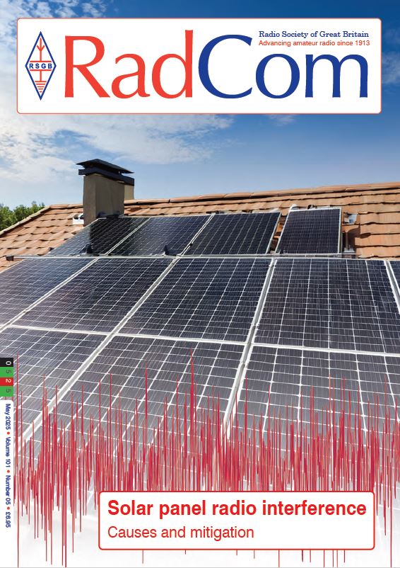 Head over to the RSGB web app to read the May edition of #RadCom, including:
👉Annual RSGB Trophy presentation
👉Construction Competition results 
👉Solar panel radio interference
👉A club 80m beacon project
👉ARDF in 2025
 👉New membership benefits for 2025
Plus much more!
