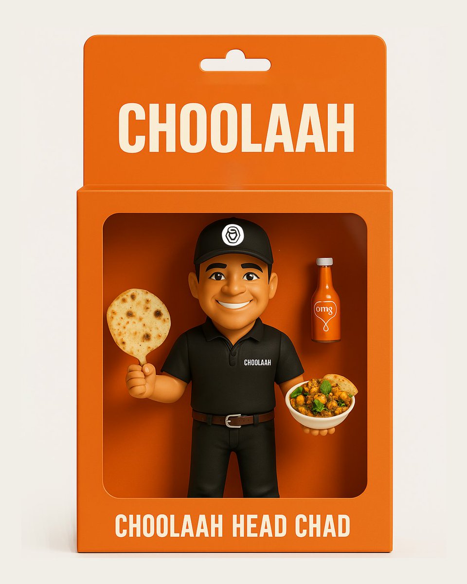 Meet Choolaah Head Chad! 🍛🫓🔥

Flavor boss, spice sensei, and naan ninja of the Choolaah world. He’s got that OMG! heat and a heart as warm as our tandoor.