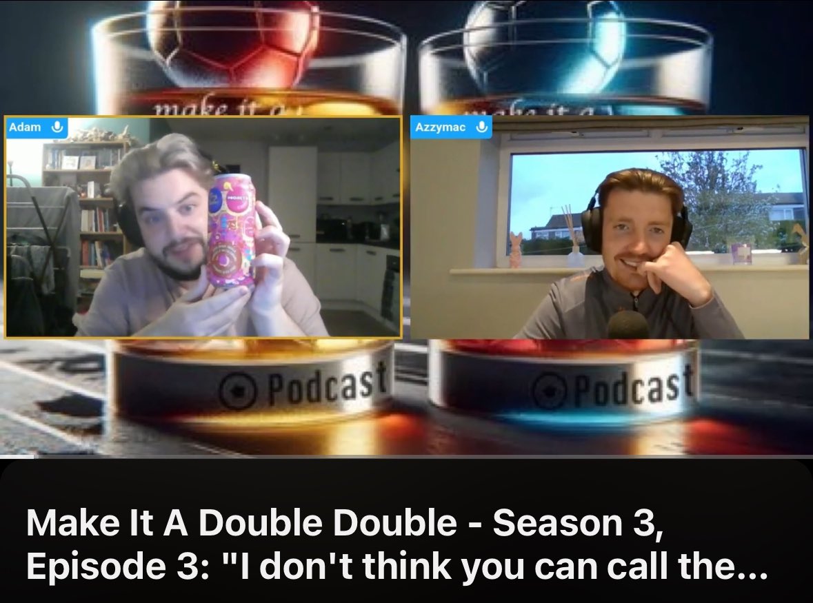 Back with another episode 🙌🏻 with the absence of Marcos it was just Aaron and Adam this week with what we can only describe as waffle 🧇 live on all the usual platforms! #Sorare 

youtu.be/yBHfHo4i_W0?si…
