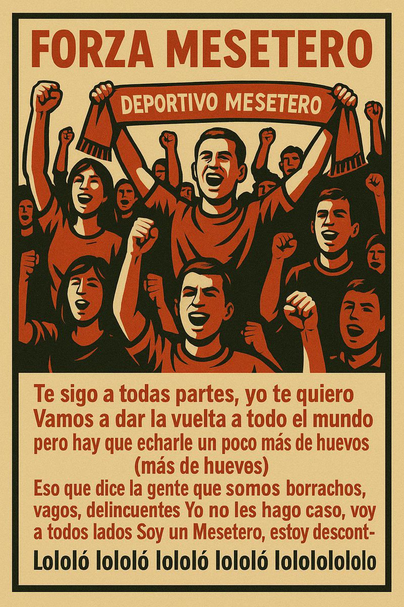DEPORTIVO MESETERO DEFÚTBOL tweet media