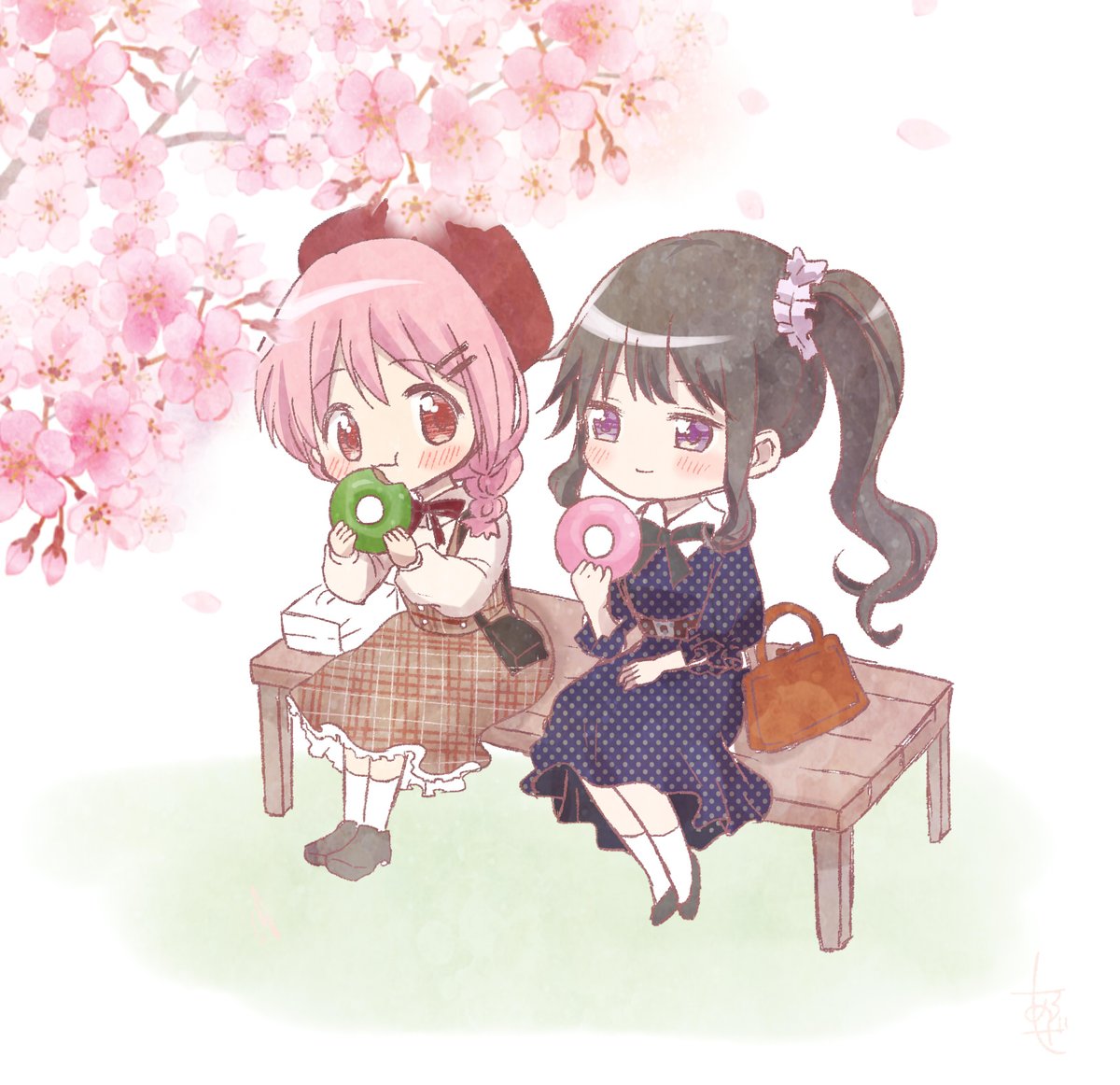 _panda_u_k's tweet image. 花より…。
＃まどマギ
