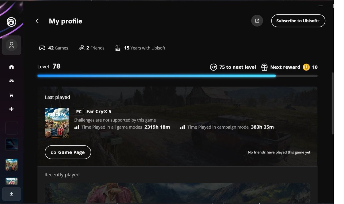 WolfsGamingBlog's tweet photo. Shout out to my dad putting in thousands of hours on Far Cry 5 and 6 using a RX580 GPU and ancient CPU. Far Cry 4 is probably another thousand or 2 lol. The computer is killing itself playing these games at about 20fps, but he loves playing. 

@Ubisoft @Ubisoft_UK  @FarCrygame https://t.co/s01gt55WRA