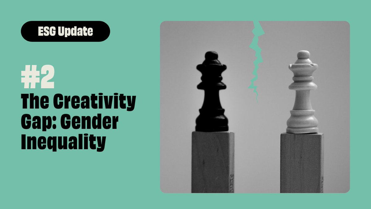 Is the creativity gap holding back innovation? 🤔 
 
Our Strategist, Georgia, takes a closer look at the creativity gap and how gender inequality is holding back innovation! 

➡️ Find out more: catchafireagency.com/the-creativity…

#IgniteChange #ESG #CreativeAgency